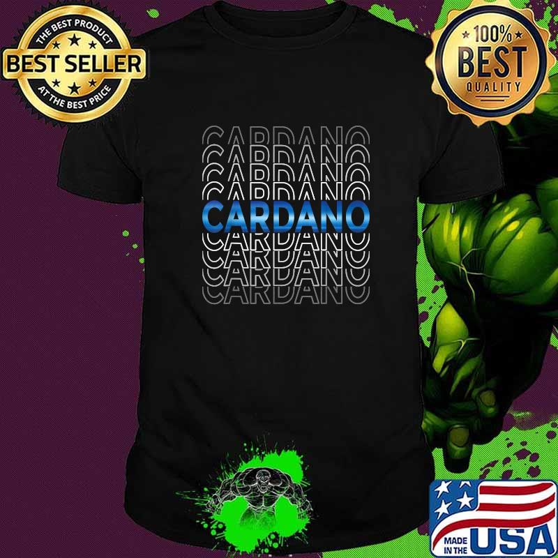 Alonzo Ada Cryptocurrency Moon Retirement Plan Cardano Coin T-Shirt