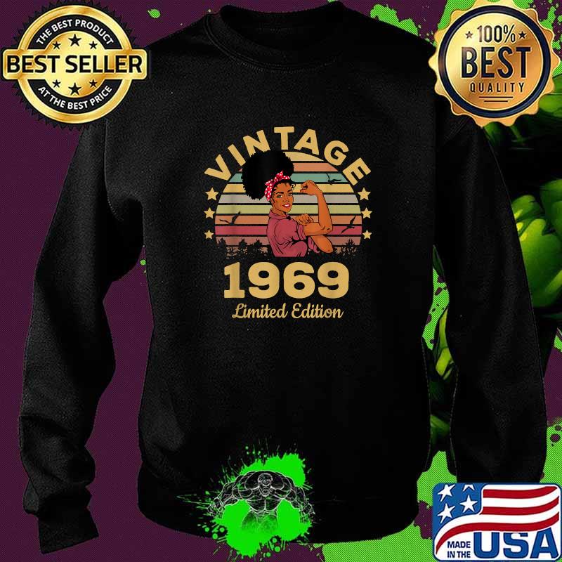 Awesome vintage 1969 Limited Edition 52nd Birthday T-Shirt Sweater Awesome vintage 1969 Limited Edition 52nd Birthday T-Shirt Sweater