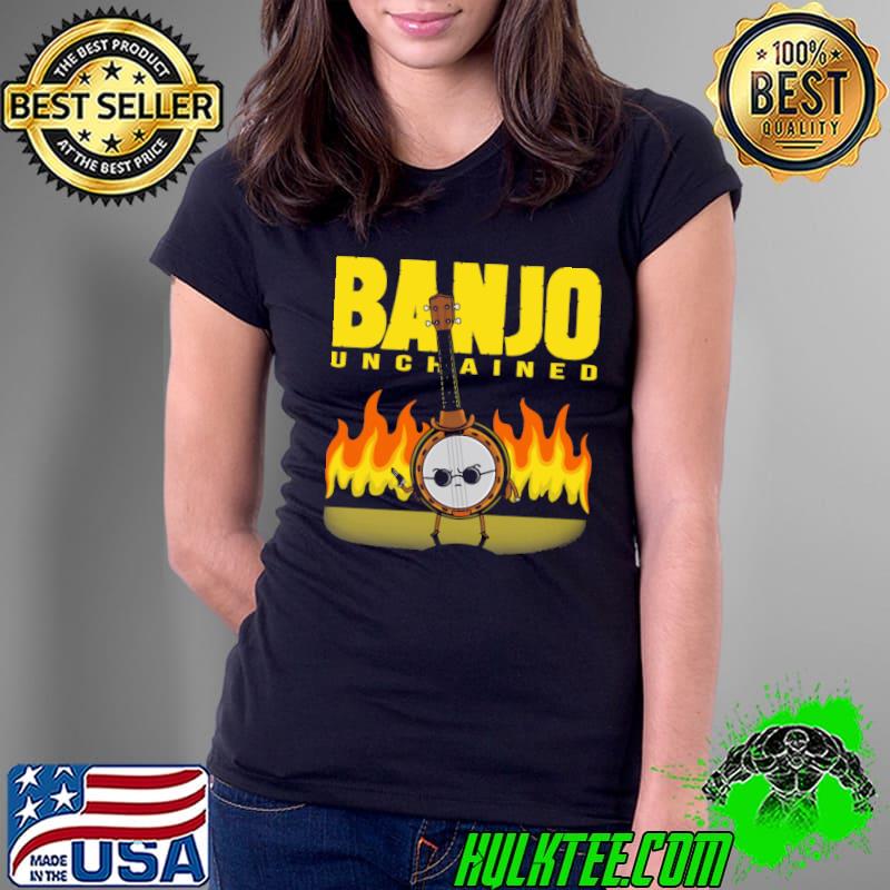 banjo unchained s Ladies Tee banjo unchained s Ladies Tee