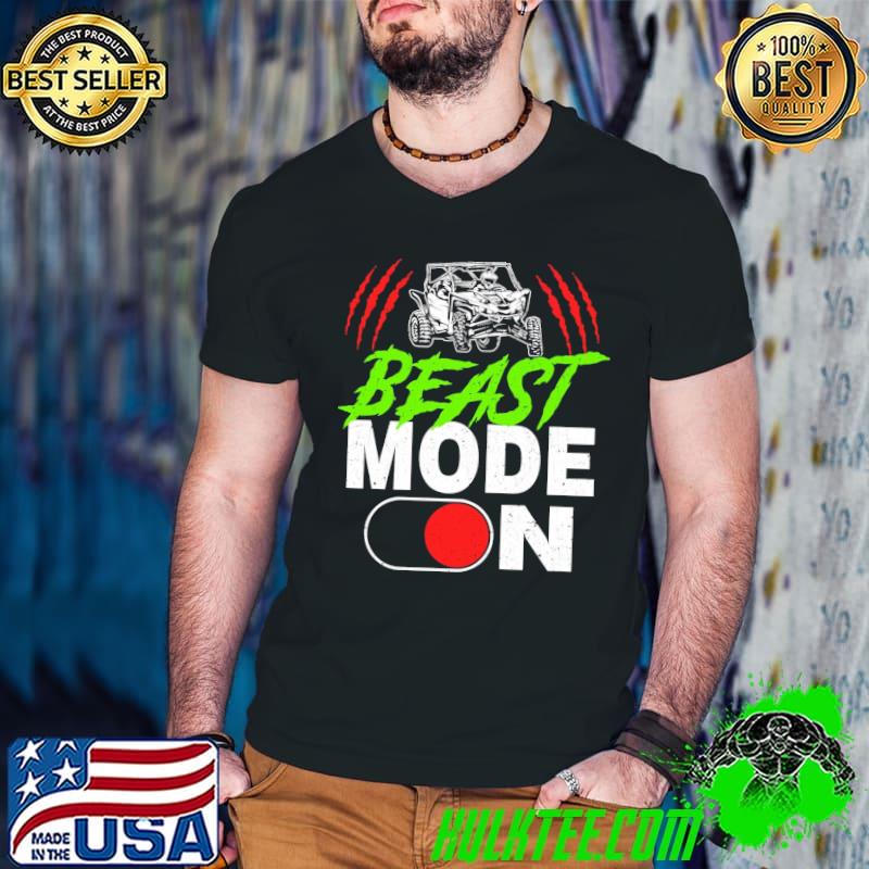 Beast mode on side by side s Guys V Neck Beast mode on side by side s Guys V Neck