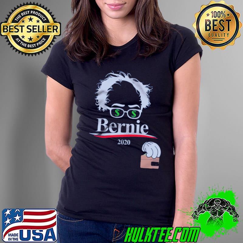 Bernie Sanders Hair And Glasses Bernie 2020 Shirt Ladies Tee Bernie Sanders Hair And Glasses Bernie 2020 Shirt Ladies Tee