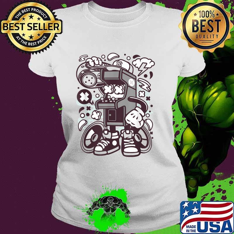 Best gamer & Music 90s retro Gaming T-Shirt Ladies tee Best gamer & Music 90s retro Gaming T-Shirt Ladies tee