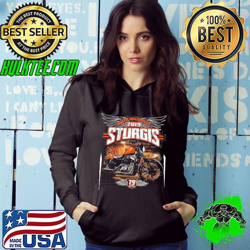 Black hills rally 2019 sturgis motorcycle angel shirt