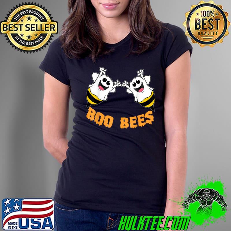 Boo Bees Funny Halloween Costumes Gift Breasts T-Shirt Ladies Tee Boo Bees Funny Halloween Costumes Gift Breasts T-Shirt Ladies Tee