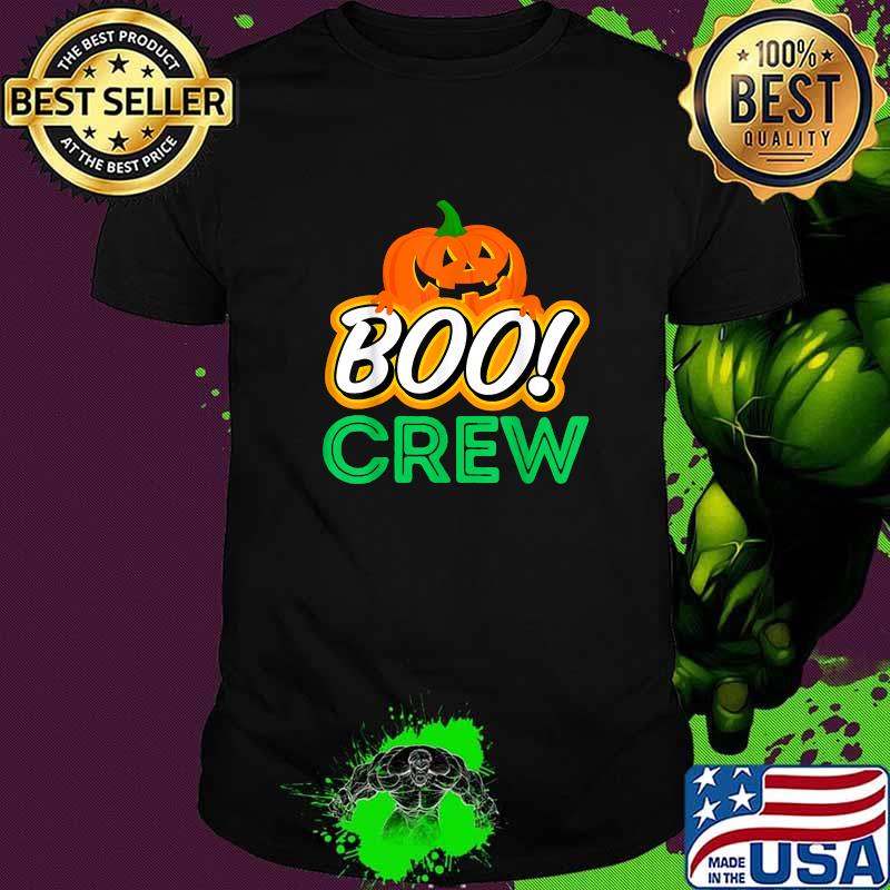 Boo Crew Halloween Pumpkin T-Shirt
