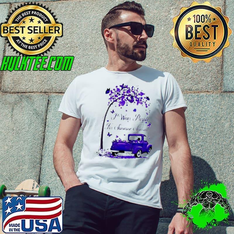 Butterflies I wear Purple for My Aunt Jeep Pandemic Cancer Awareness Shirt Unisex Butterflies I wear Purple for My Aunt Jeep Pandemic Cancer Awareness Shirt Unisex