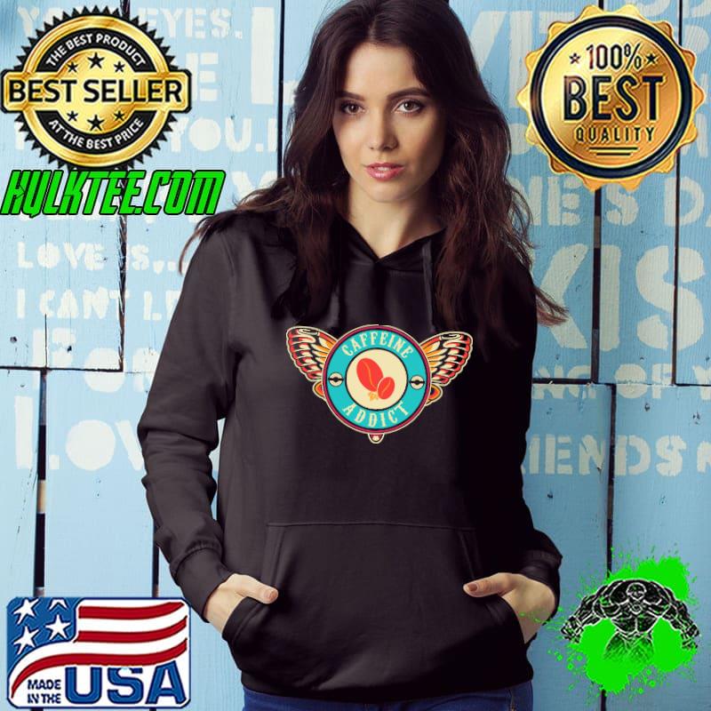 Caffeine Addict Butterfly Shirt