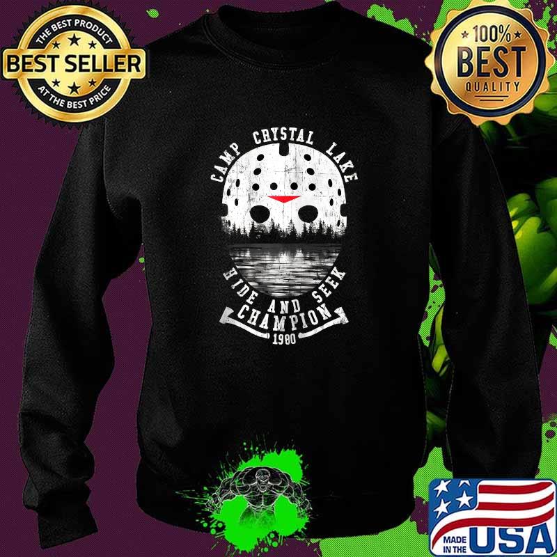Camp Tent Crystal Lake Hide And Seek Champion T-Shirt Sweater Camp Tent Crystal Lake Hide And Seek Champion T-Shirt Sweater