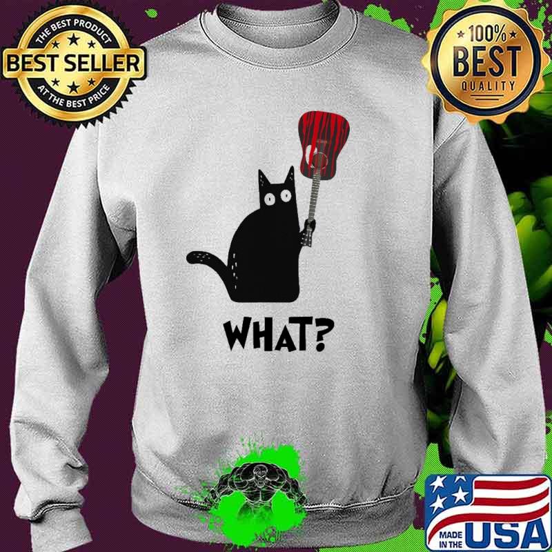 Cat And Guitar For Halloween Shirt Sweater Cat And Guitar For Halloween Shirt Sweater