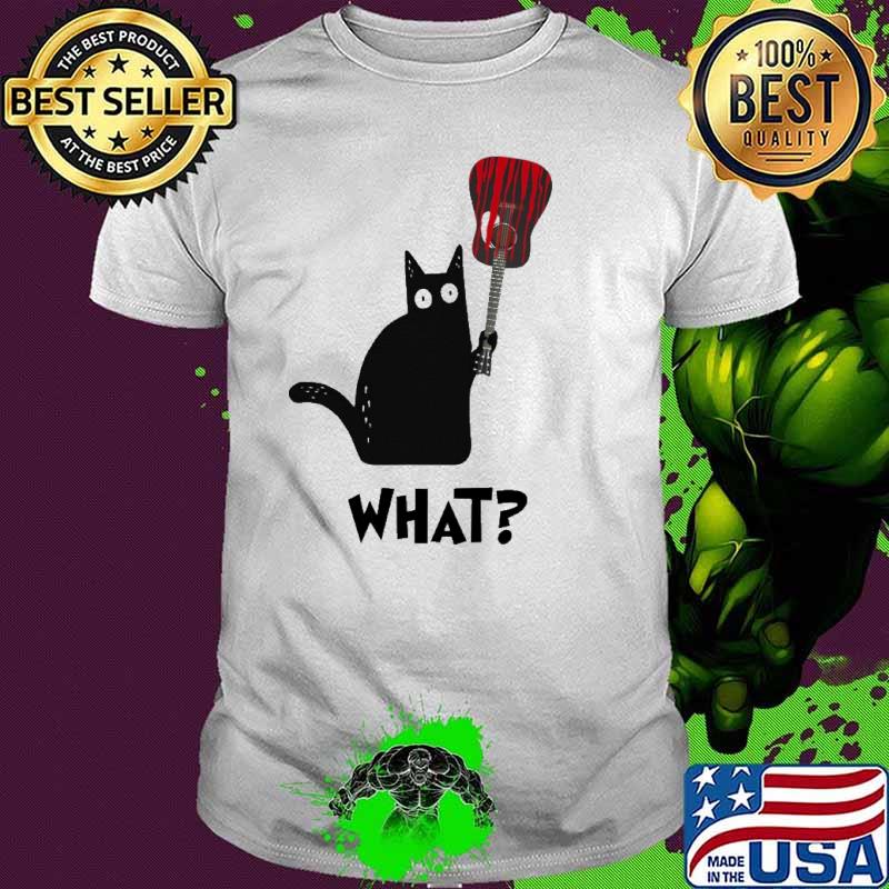 Cat And Guitar For Halloween Shirt