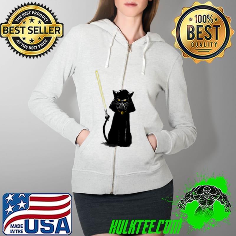 Cat Vader Shirt Full Zip Hooded Cat Vader Shirt Full Zip Hooded