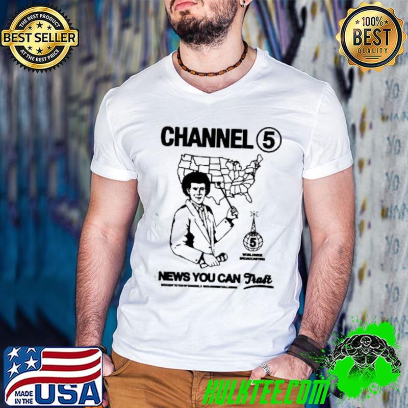 Channel 5 news you can Andrew Callaghan s Guys V Neck Channel 5 news you can Andrew Callaghan s Guys V Neck