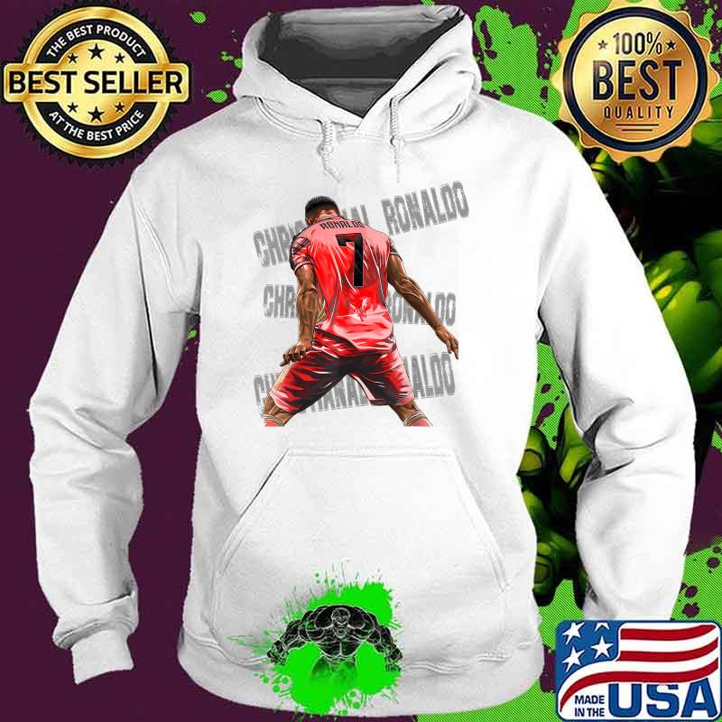 Christiano Back Man United Manchester Red T-Shirt Hoodie Christiano Back Man United Manchester Red T-Shirt Hoodie