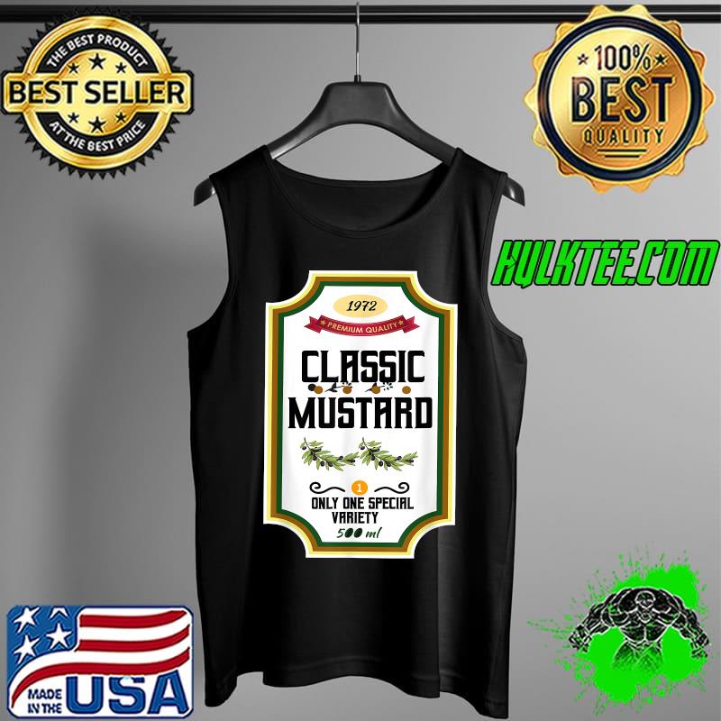 Classic Mustard only one special variety Condiments Couple's Group Halloween T-Shirt Tank Top Classic Mustard only one special variety Condiments Couple's Group Halloween T-Shirt Tank Top