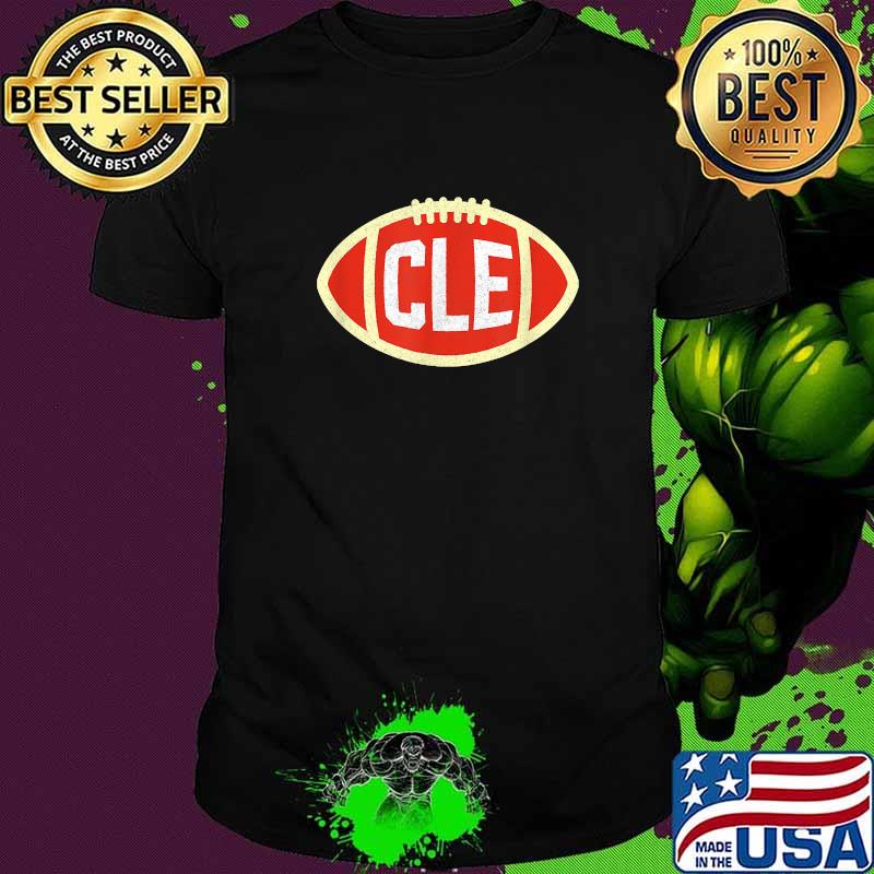 Cleveland Ohio Sports CLE Football Fan T-Shirt