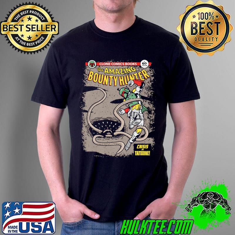Clone comics books the amazing bounty hunter crisis at tatooine boba fett s Unisex Clone comics books the amazing bounty hunter crisis at tatooine boba fett s Unisex