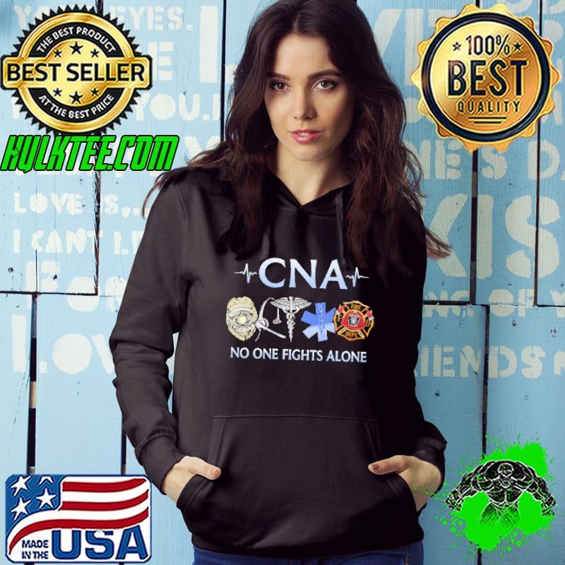 CNA no one fights alone logo shirt CNA no one fights alone logo shirt
