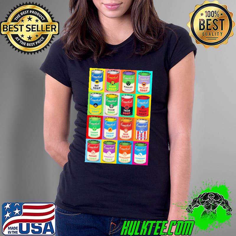Comic soup bat soup robin soup taco soup spider soup iron soup asgard soup s Ladies Tee Comic soup bat soup robin soup taco soup spider soup iron soup asgard soup s Ladies Tee