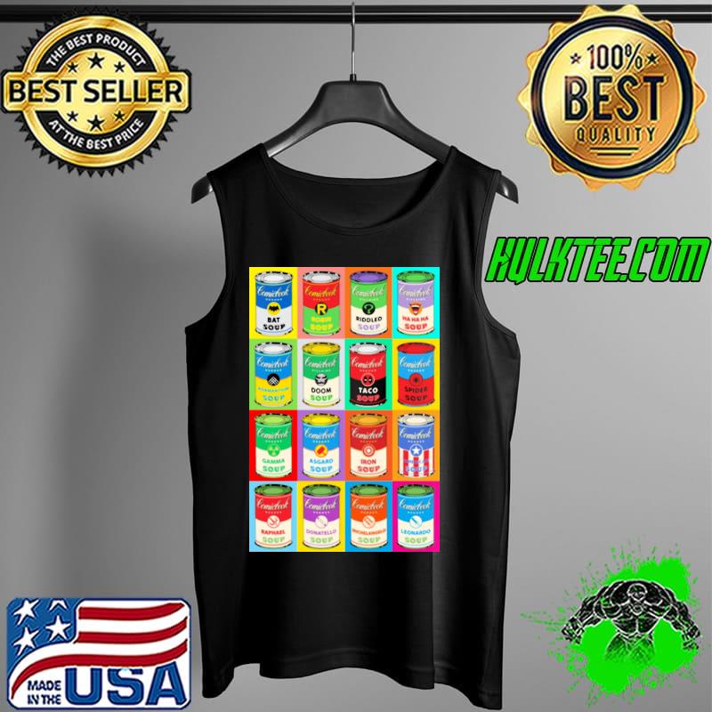 Comic soup bat soup robin soup taco soup spider soup iron soup asgard soup s Tank Top Comic soup bat soup robin soup taco soup spider soup iron soup asgard soup s Tank Top