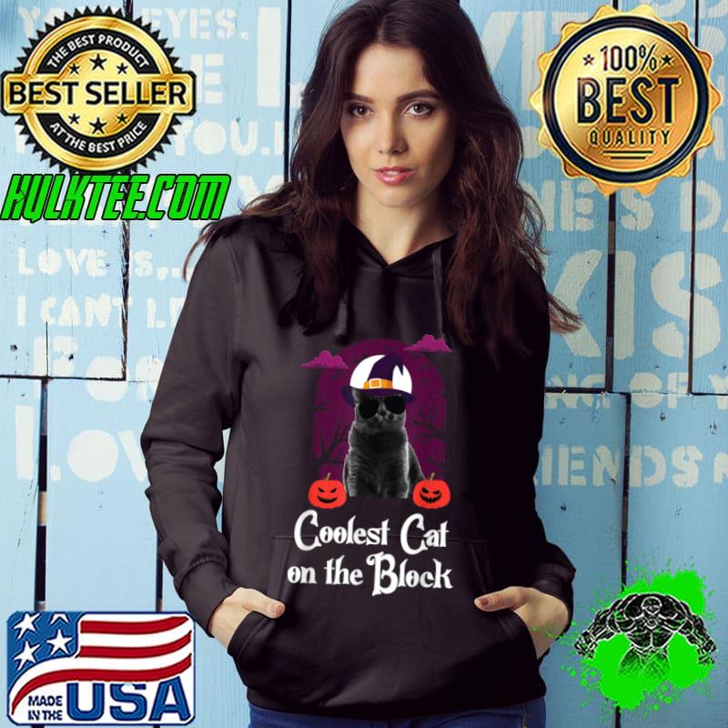 Coolest Cat on The Block Halloween Shirt
