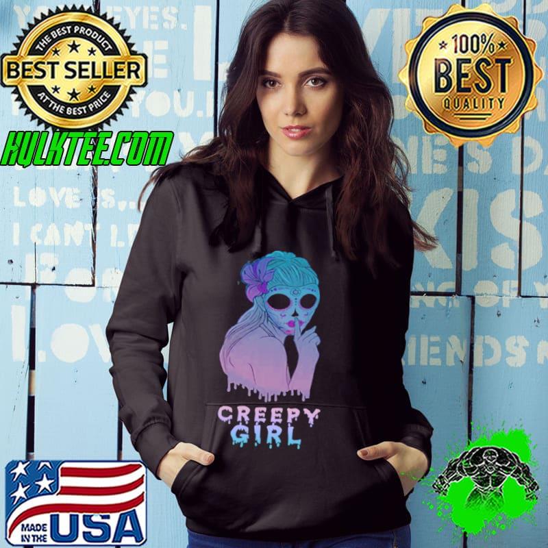 Creepy Girl Goth Pastel Goth Girl shirt