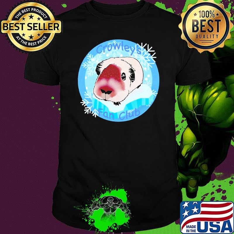 Crowley’s fan club shirt