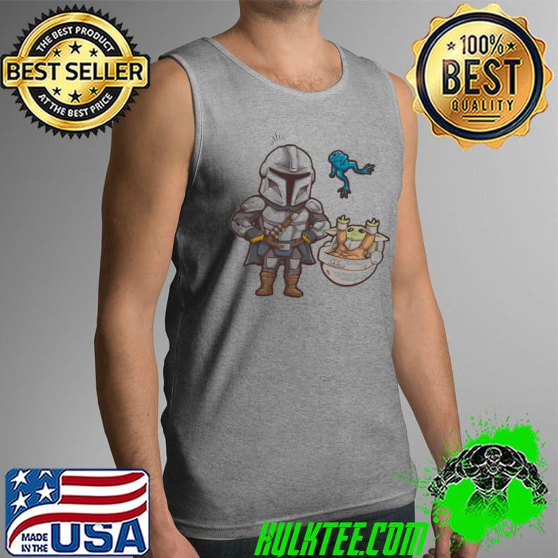 Daddy Mando Baby Yoda Shirt Tank Top Daddy Mando Baby Yoda Shirt Tank Top