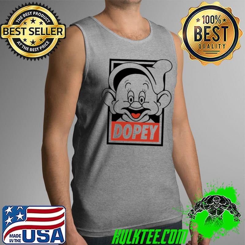 Disney Snow White Dopey Quiet Shirt Tank Top Disney Snow White Dopey Quiet Shirt Tank Top