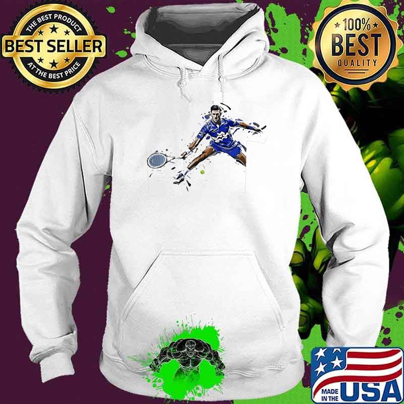 DJOKOVIC SUBLIMATION PERFORMANCE ADULT TENNIS SHIRT Hoodie DJOKOVIC SUBLIMATION PERFORMANCE ADULT TENNIS SHIRT Hoodie