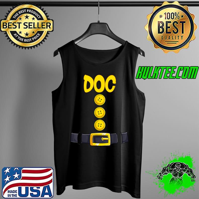 Doc Halloween Dwarf Costume Color Matching Shirt Tank Top Doc Halloween Dwarf Costume Color Matching Shirt Tank Top