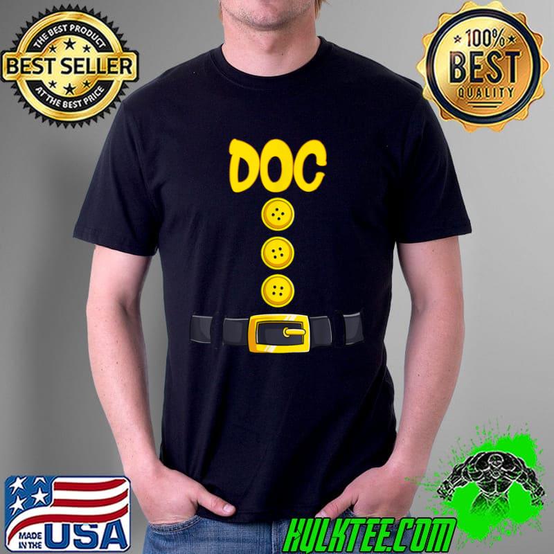 Doc Halloween Dwarf Costume Color Matching Shirt Unisex Doc Halloween Dwarf Costume Color Matching Shirt Unisex