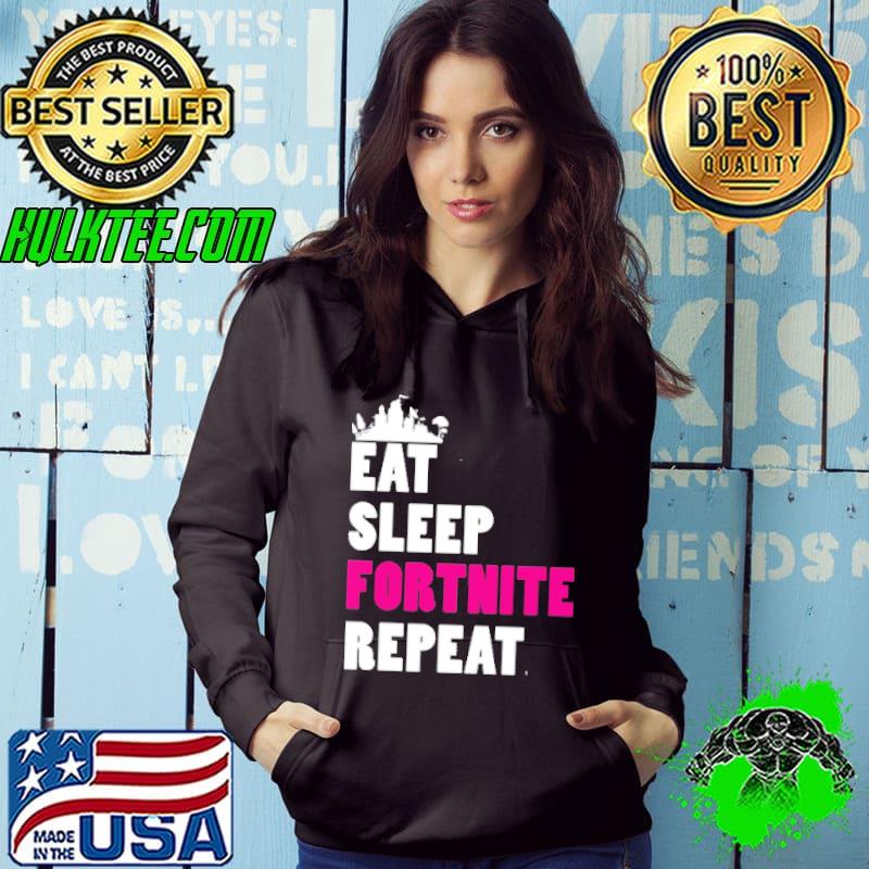 Eat Sleep Fortnit Repeat Shirt