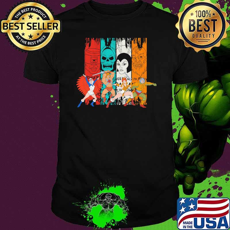 Evil Brush Strokes Masters of the Universe Vintage Shirt