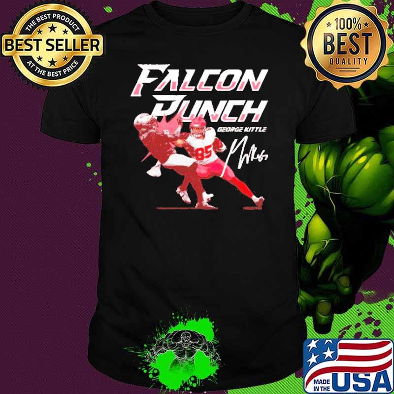 Falcon Punch signature george Kittle shirt