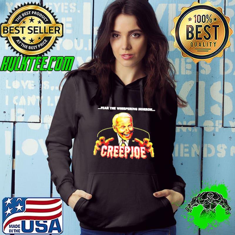 Fear The Whispering Horror Creep Joe Biden Halloween Shirt