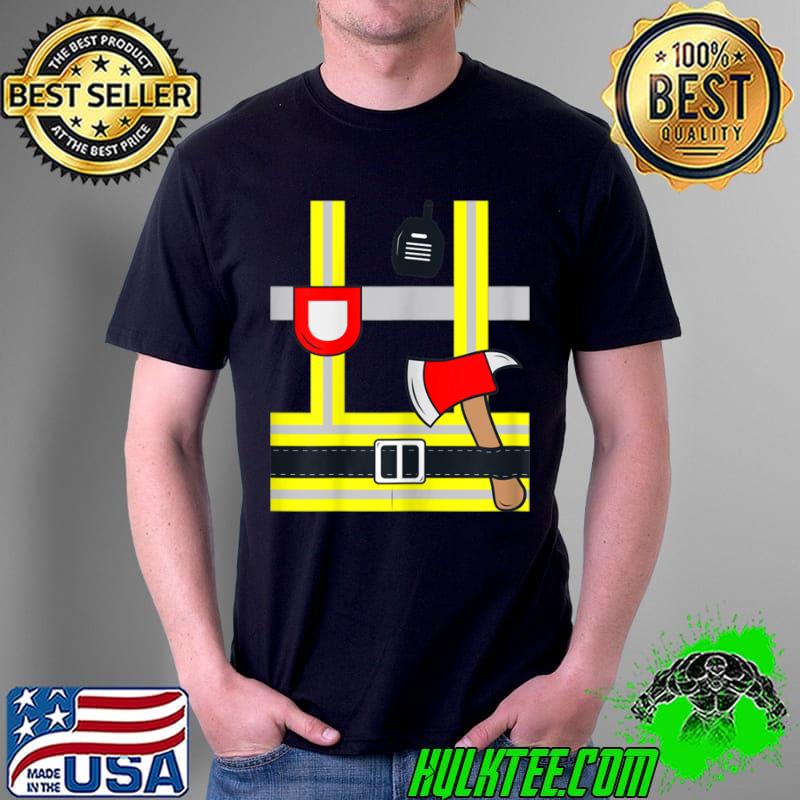Fireman Firefighter Shirt Unisex Fireman Firefighter Shirt Unisex