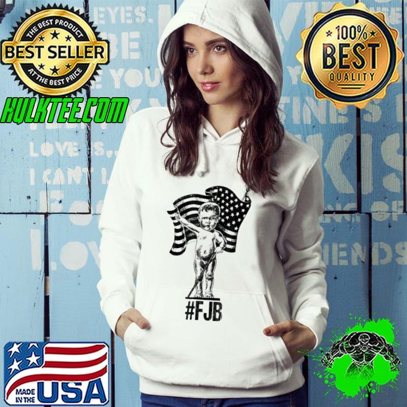 FJB Pro America US Distressed Flag F Biden FJB Shirt