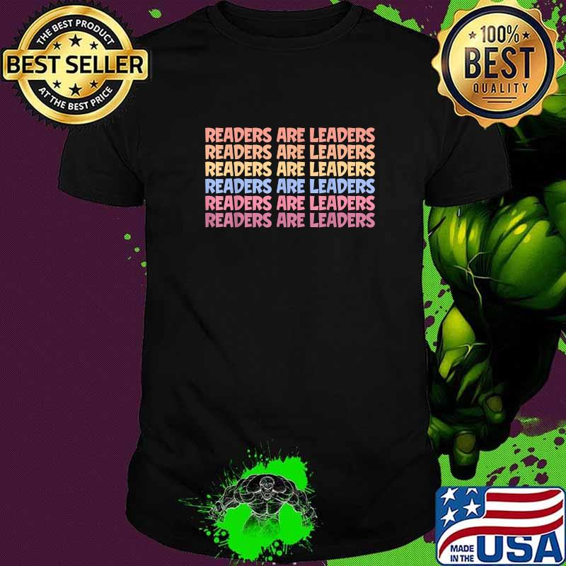 Funny readers Are Leaders Retro T-Shirt