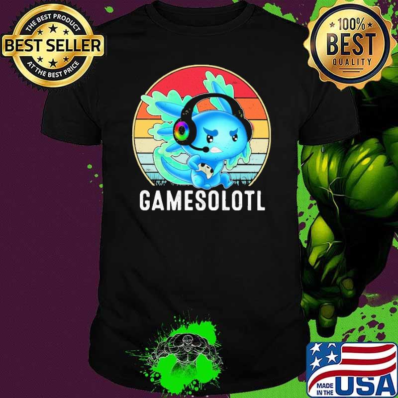 Gamesolotl Vintage Sunset Shirt