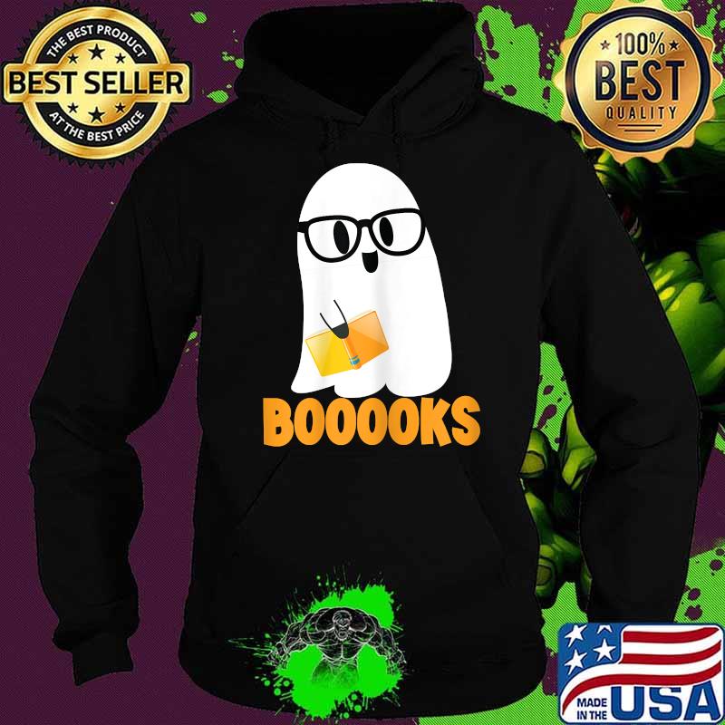 Ghost Booooks Halloween Boo teacher T-Shirt Hoodie Ghost Booooks Halloween Boo teacher T-Shirt Hoodie