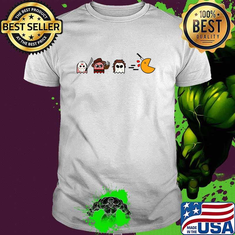 Ghosts Parody Halloween Gamer 80's Horror Movies T-Shirt