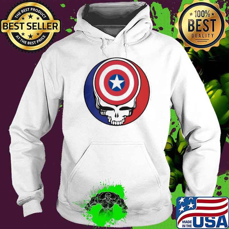 Grateful Dead Captain America’s Shield Shirt Hoodie Grateful Dead Captain America’s Shield Shirt Hoodie