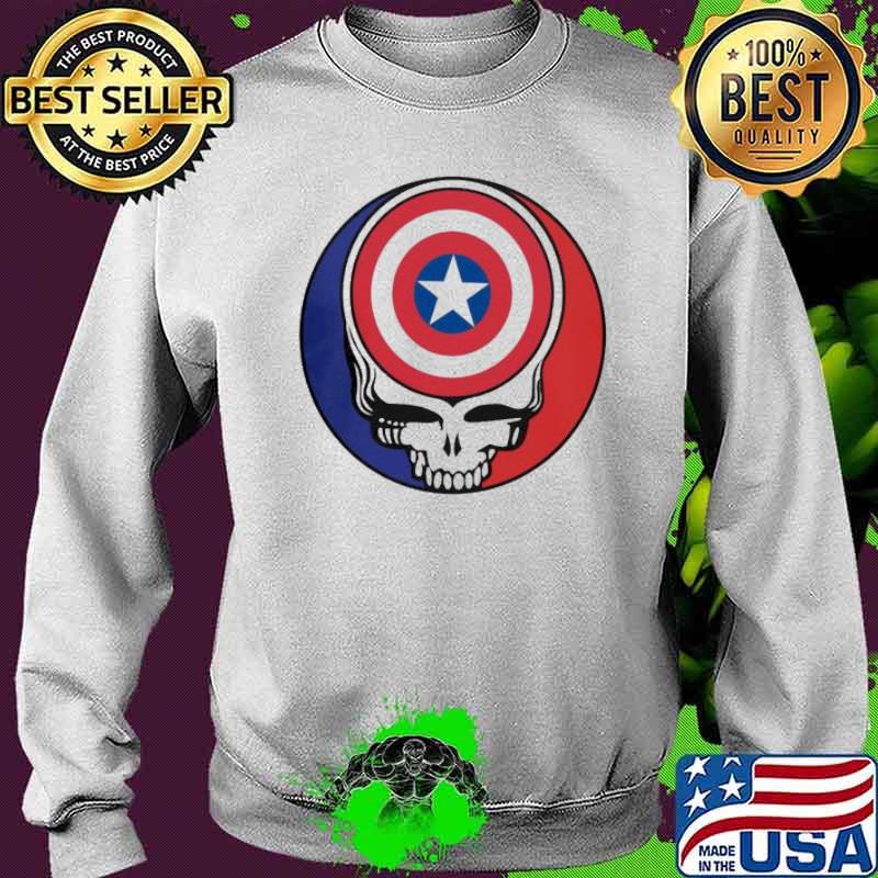 Grateful Dead Captain America’s Shield Shirt Sweater Grateful Dead Captain America’s Shield Shirt Sweater
