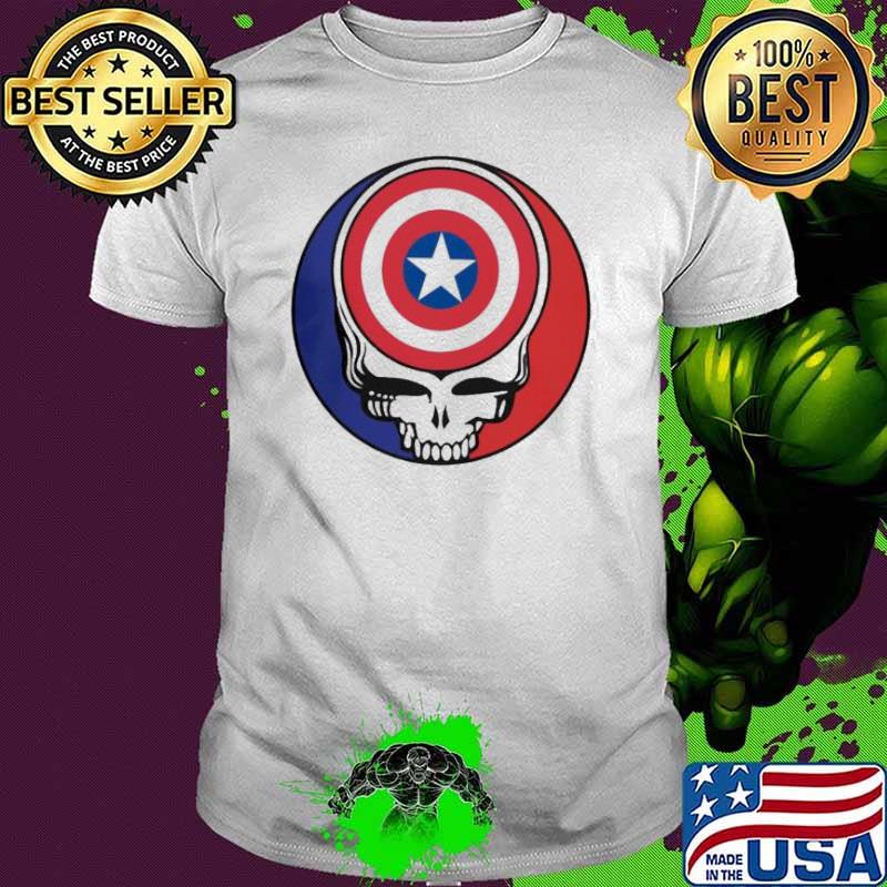 Grateful Dead Captain America’s Shield Shirt Grateful Dead Captain America’s Shield Shirt