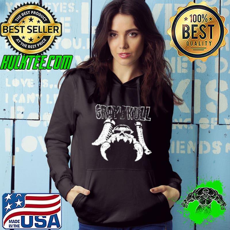 Gray Skull Castle Shirt