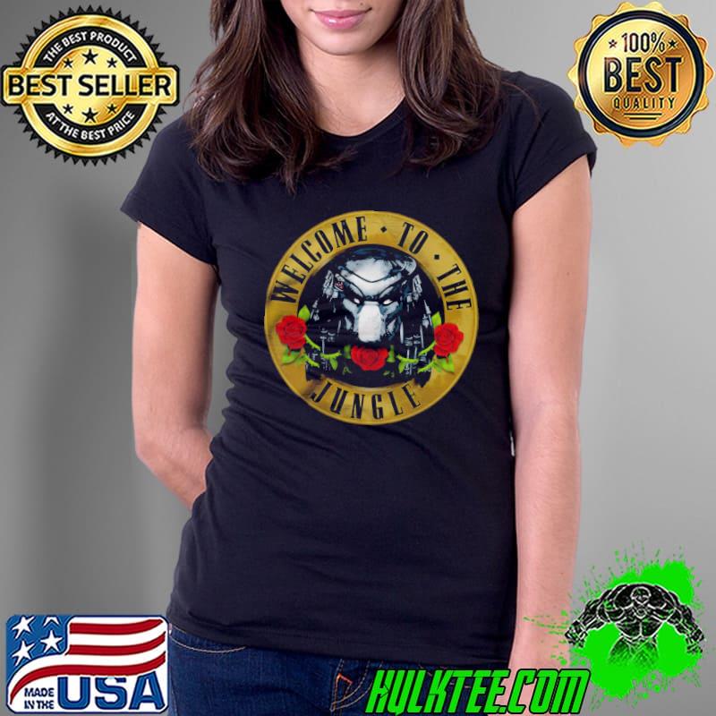 Guns N' Roses 1987 Welcome To The Jungle s Ladies Tee Guns N' Roses 1987 Welcome To The Jungle s Ladies Tee