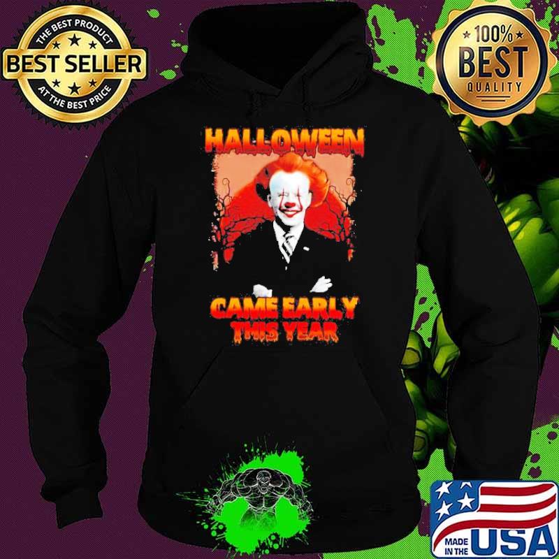 Halloween came early this year biden Pennywise s Hoodie Halloween came early this year biden Pennywise s Hoodie