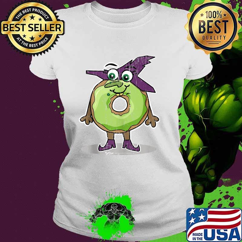 Halloween Donut Witch T-Shirt Ladies tee Halloween Donut Witch T-Shirt Ladies tee