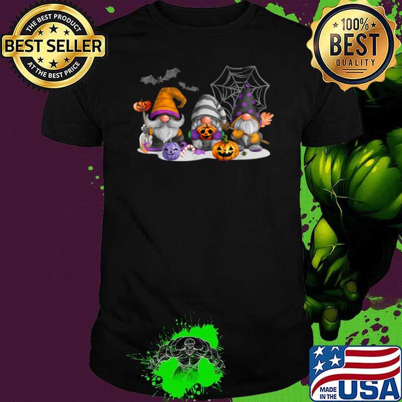 Halloween Gnomes Witch Autumn Pumpkin Shirt
