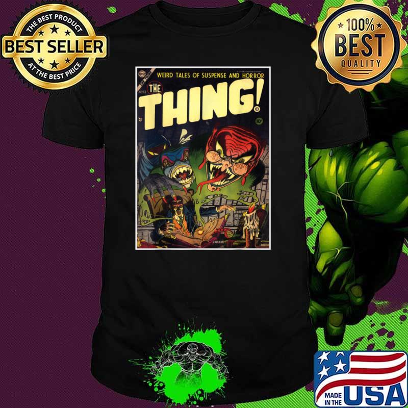 Halloween Horror Ghost Vampire Monster Vintage Comic Book Shirt